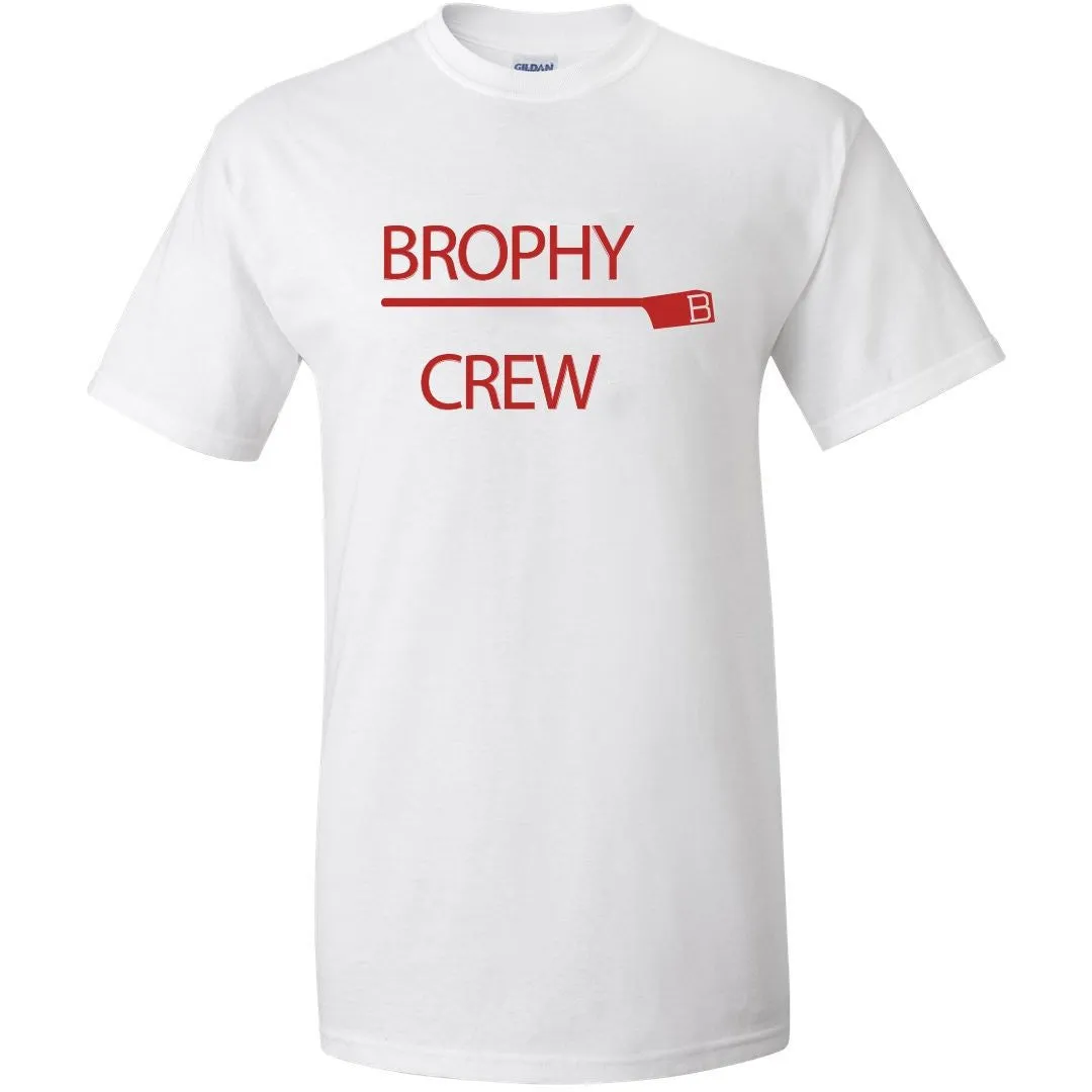 100% Cotton Brophy Crew Men's Team Spirit T-Shirt