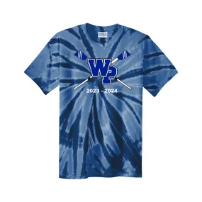 100% Cotton West Potomac Crew Tie Dye Team Spirit T-Shirt