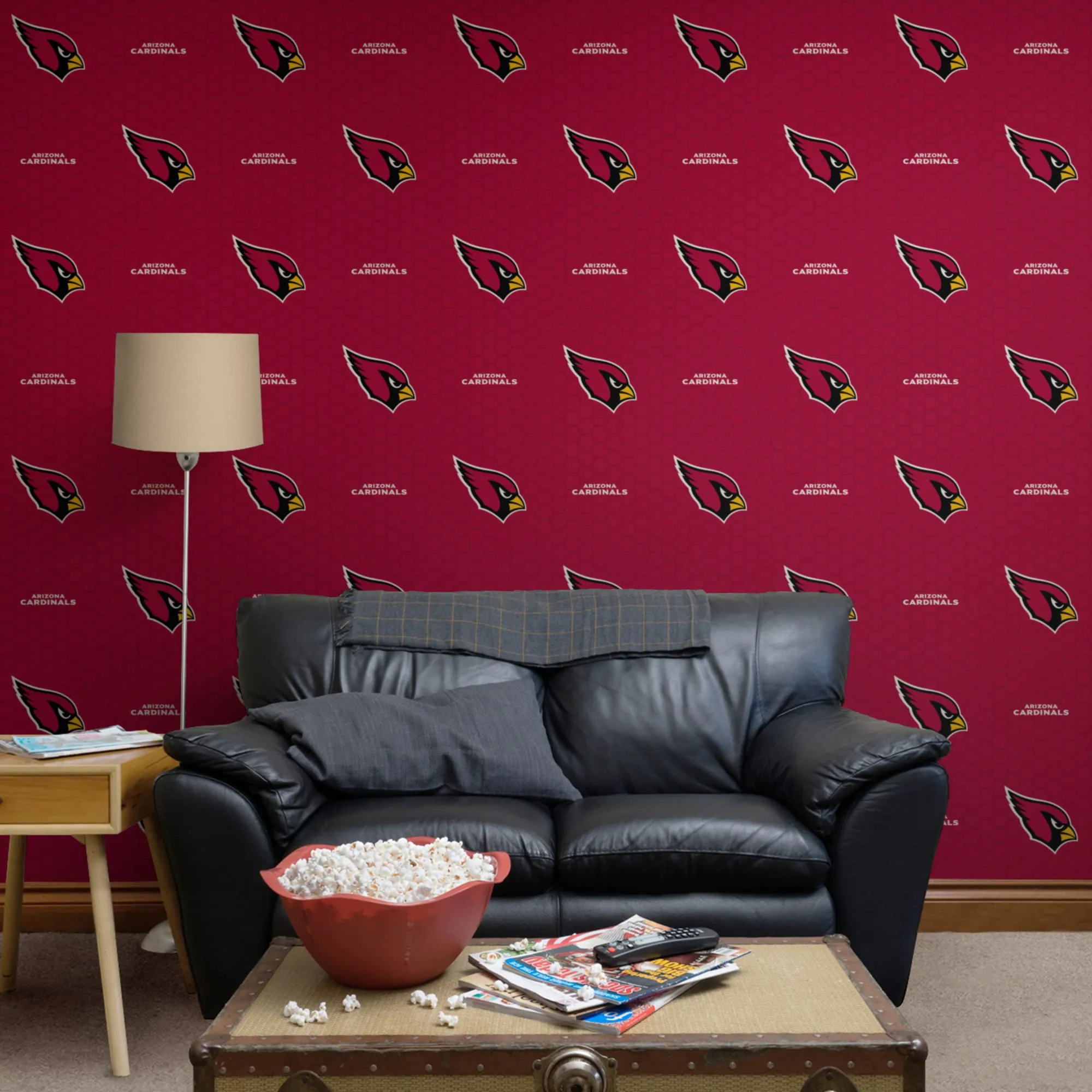 Arizona Cardinals:          - Officially Licensed NFL  Peel & Stick Wallpaper