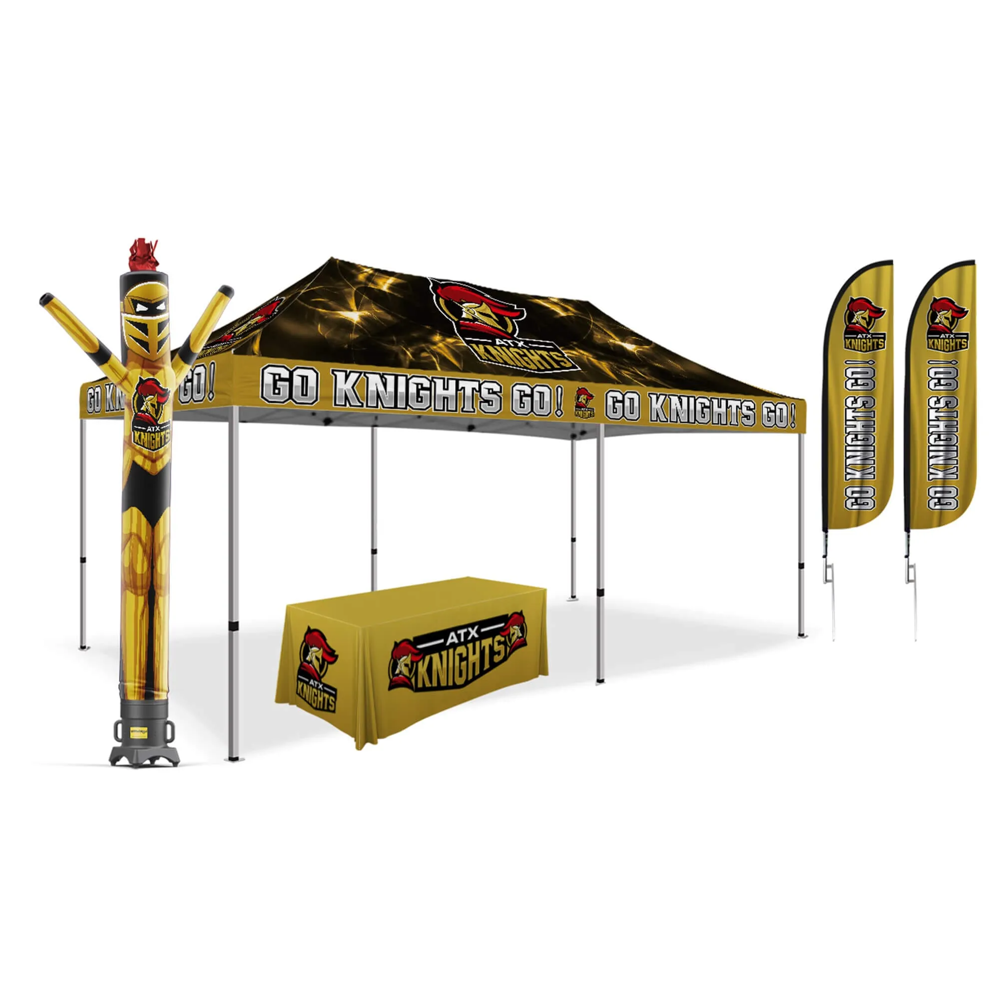 Custom Team Tent Package