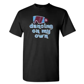 Dancing On My Own Black T-Shirt | Philadelphia Baseball