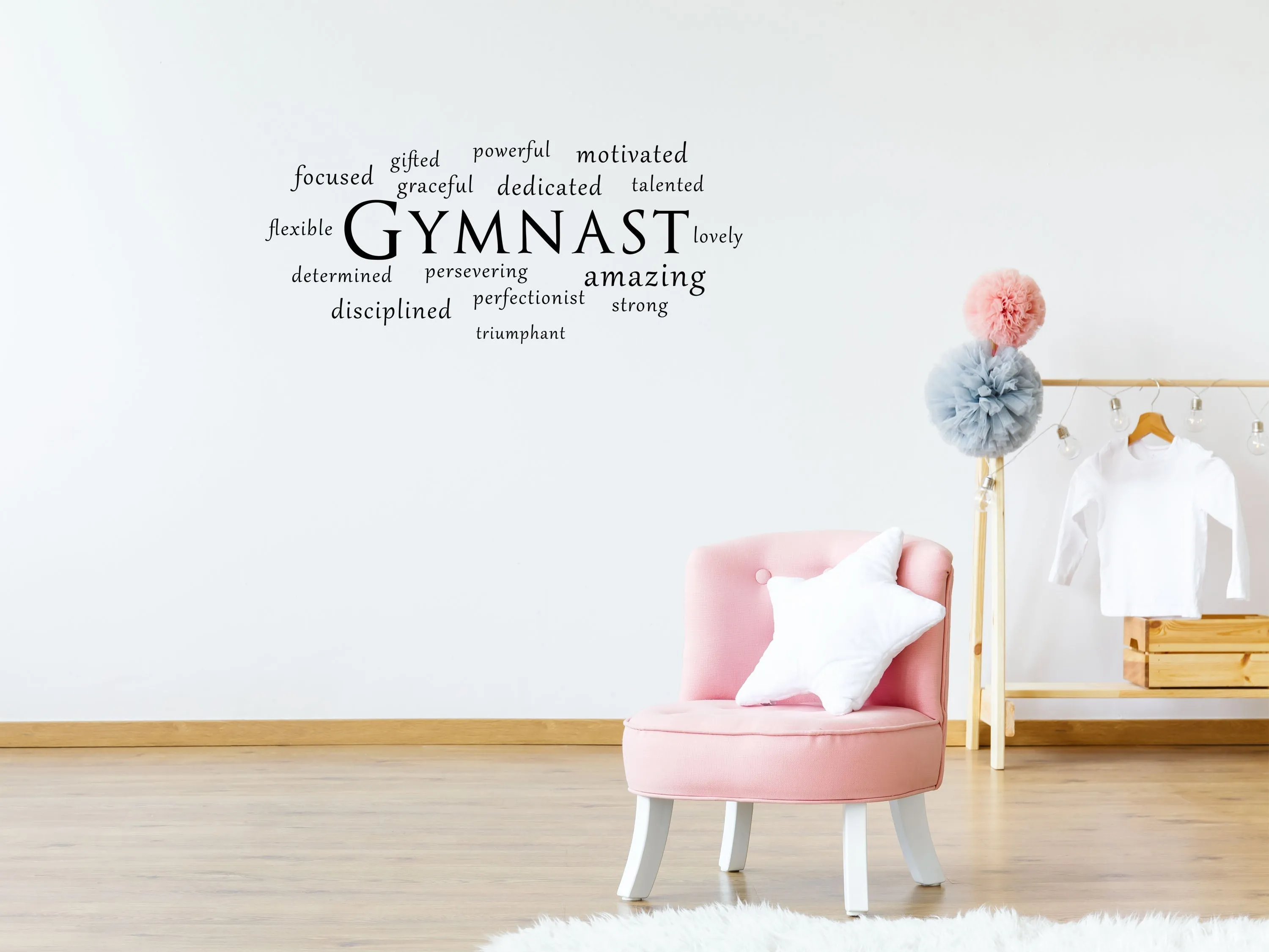 Gymnast Wall Sticker Wall Decal