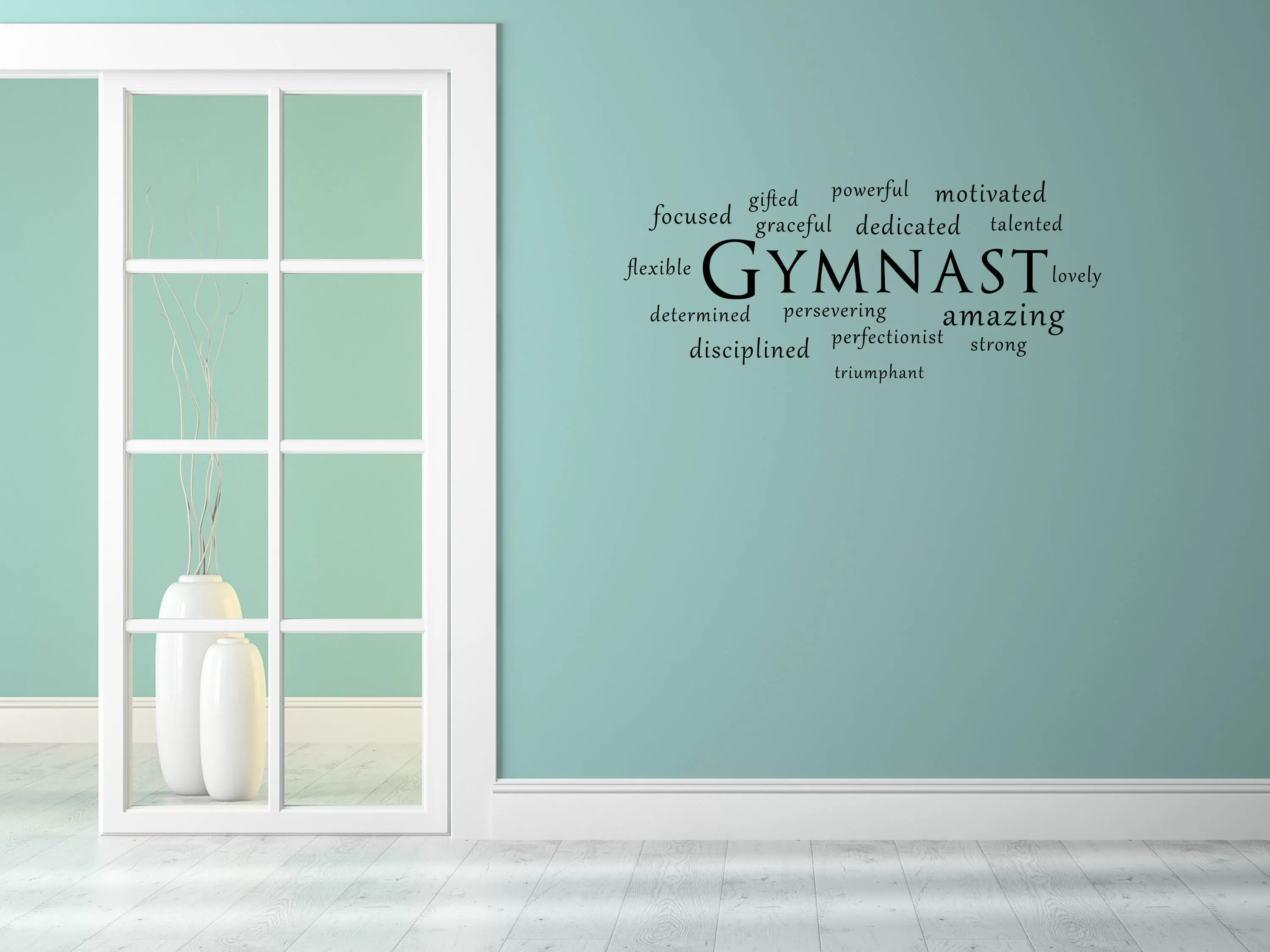 Gymnast Wall Sticker Wall Decal