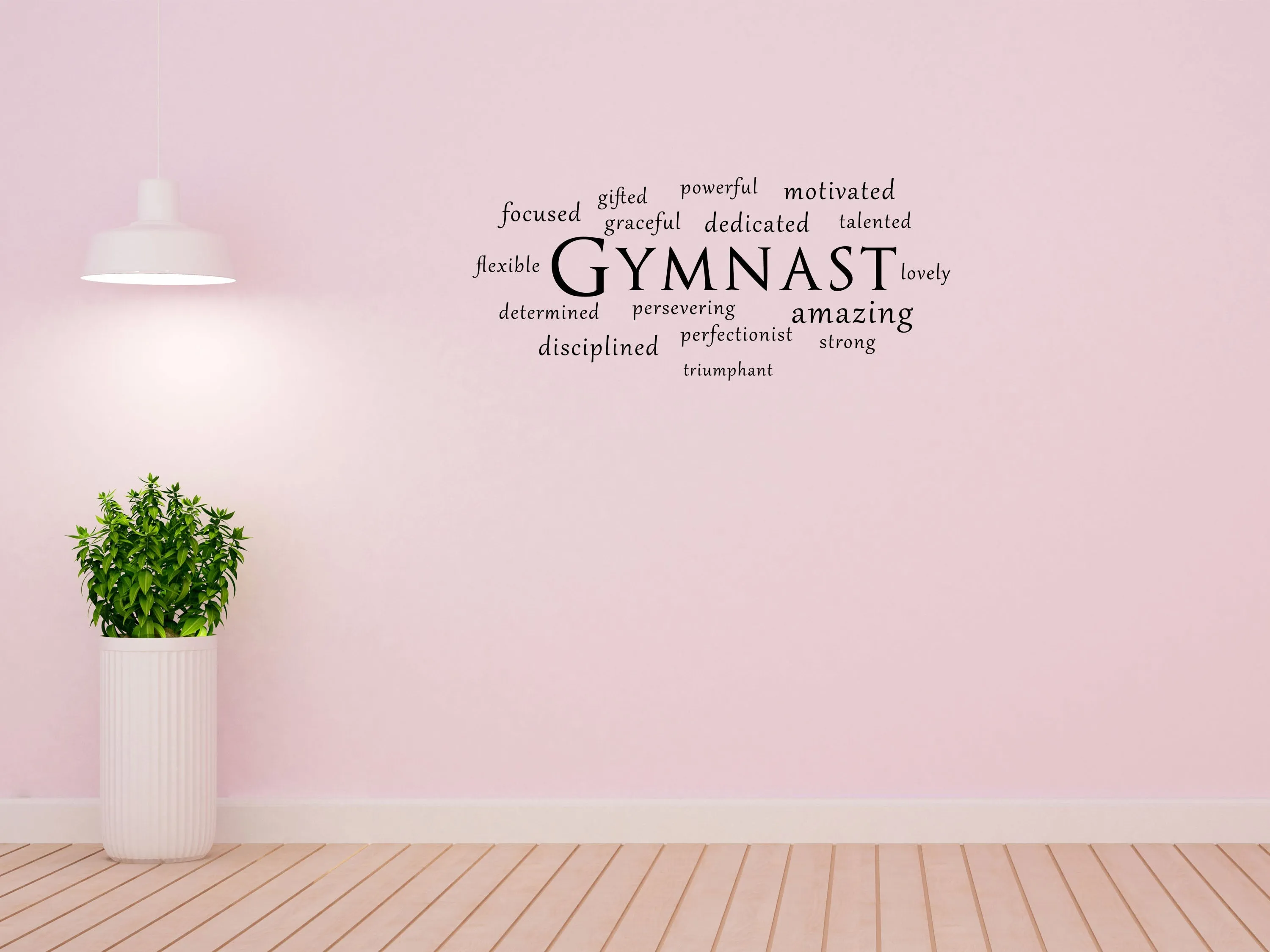 Gymnast Wall Sticker Wall Decal