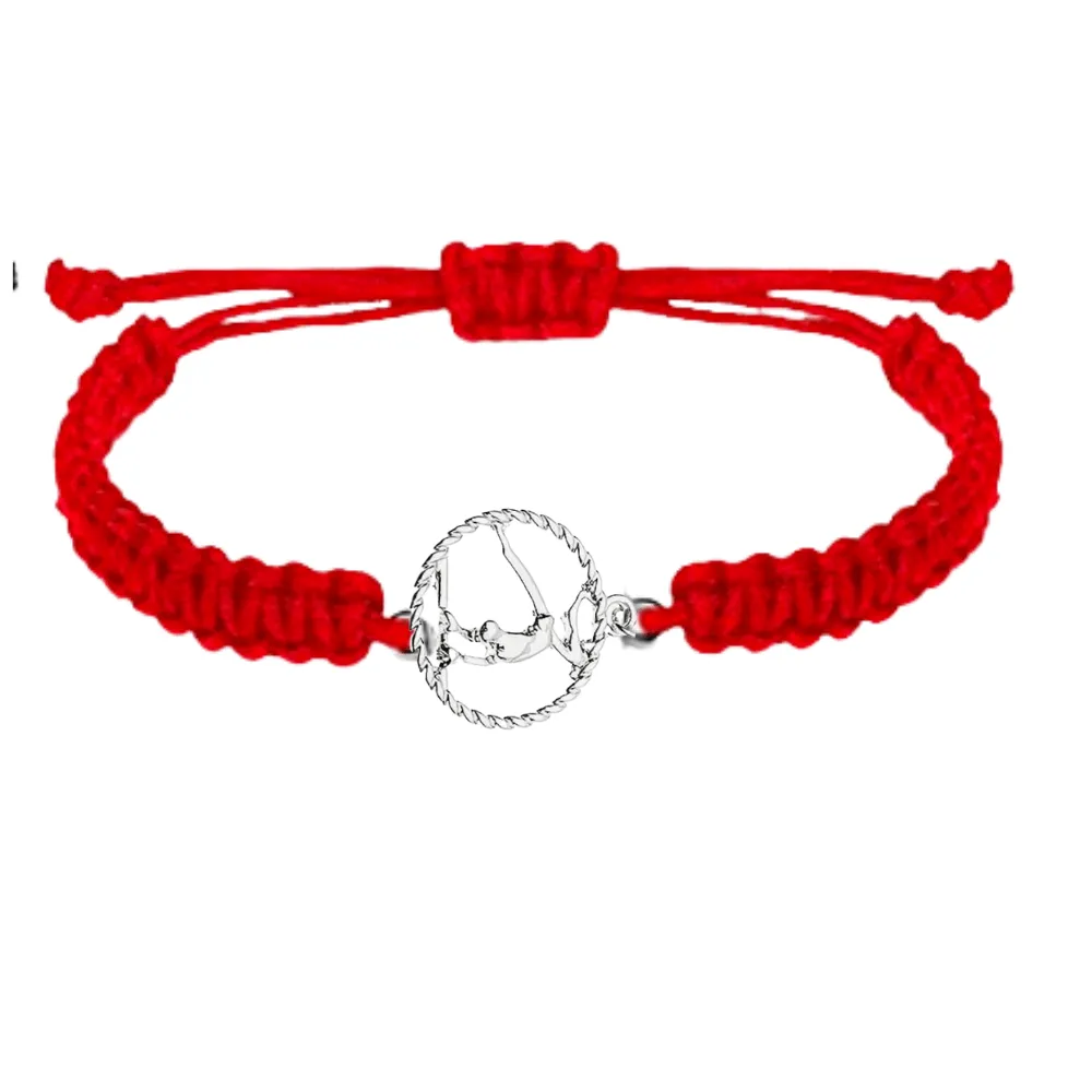 Gymnastics Adjustable Rope Bracelet - Pick Color