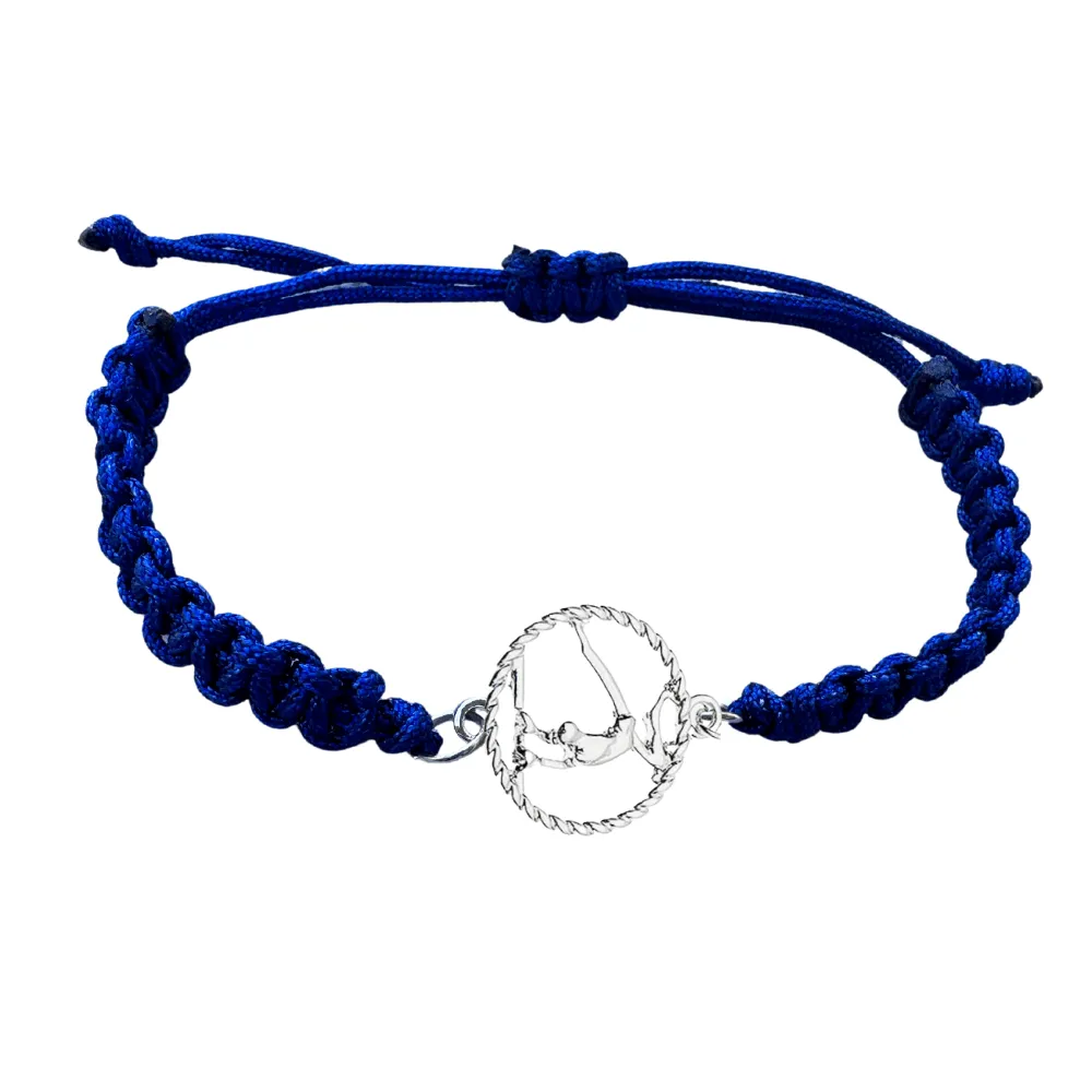 Gymnastics Adjustable Rope Bracelet - Pick Color