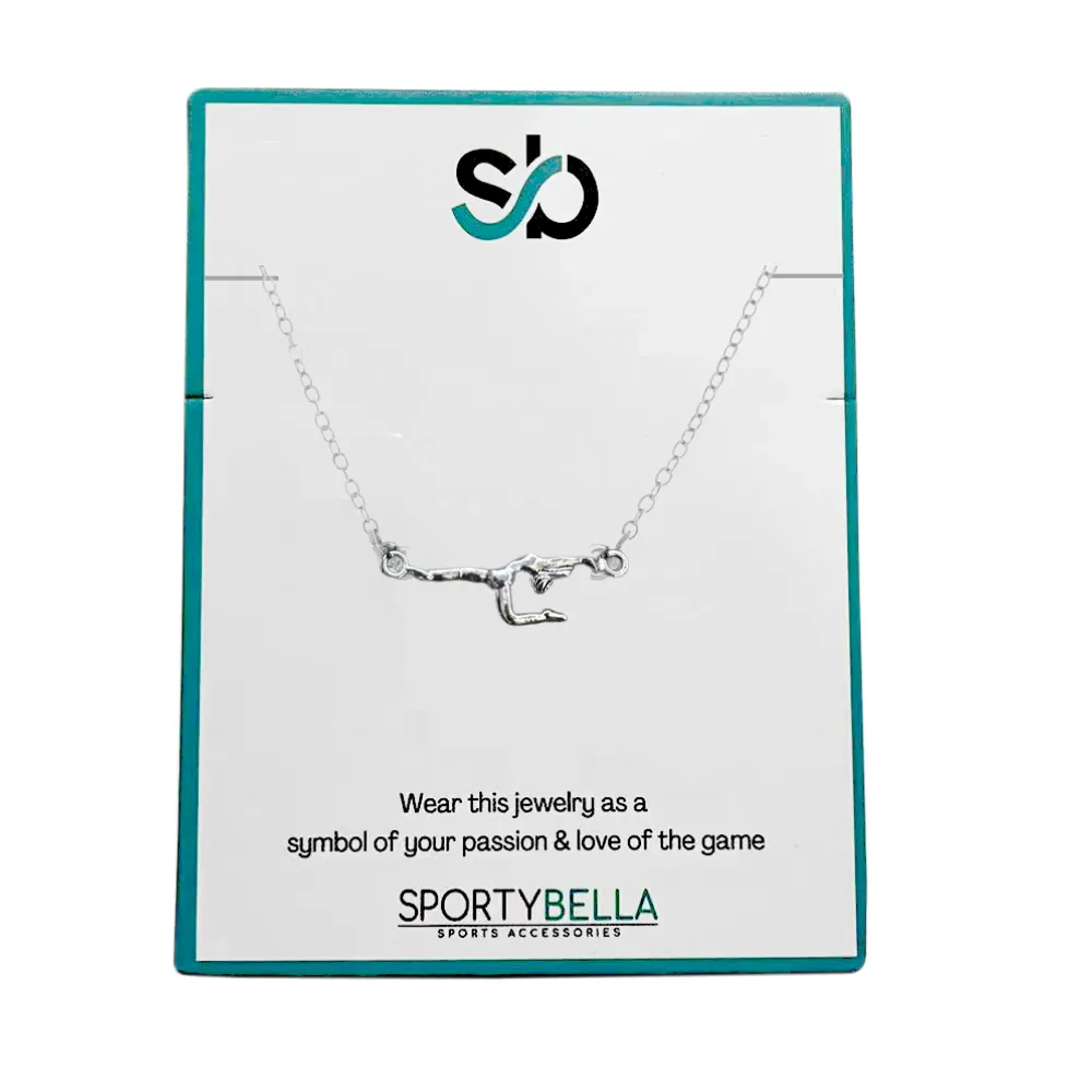 Gymnastics Connector Pendant Necklace