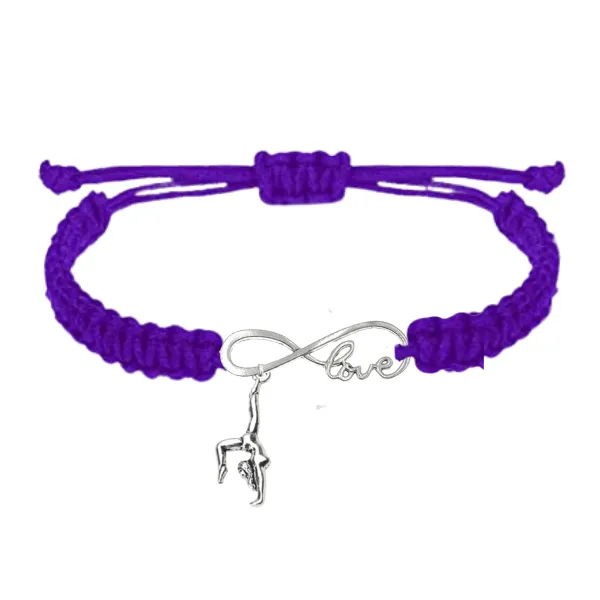 Gymnastics Rope Bracelet - Pick Color