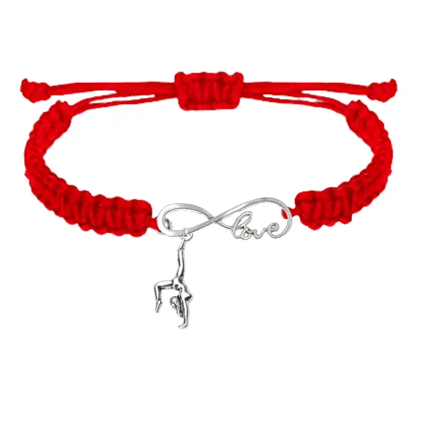 Gymnastics Rope Bracelet - Pick Color