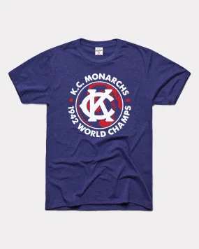 KC Monarchs '42 Champs Navy T-Shirt