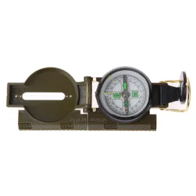 New Promotion Portable Folding Lens Compass American Military Multifunction High Quality Camping Climbing Outdoor Campass Tool