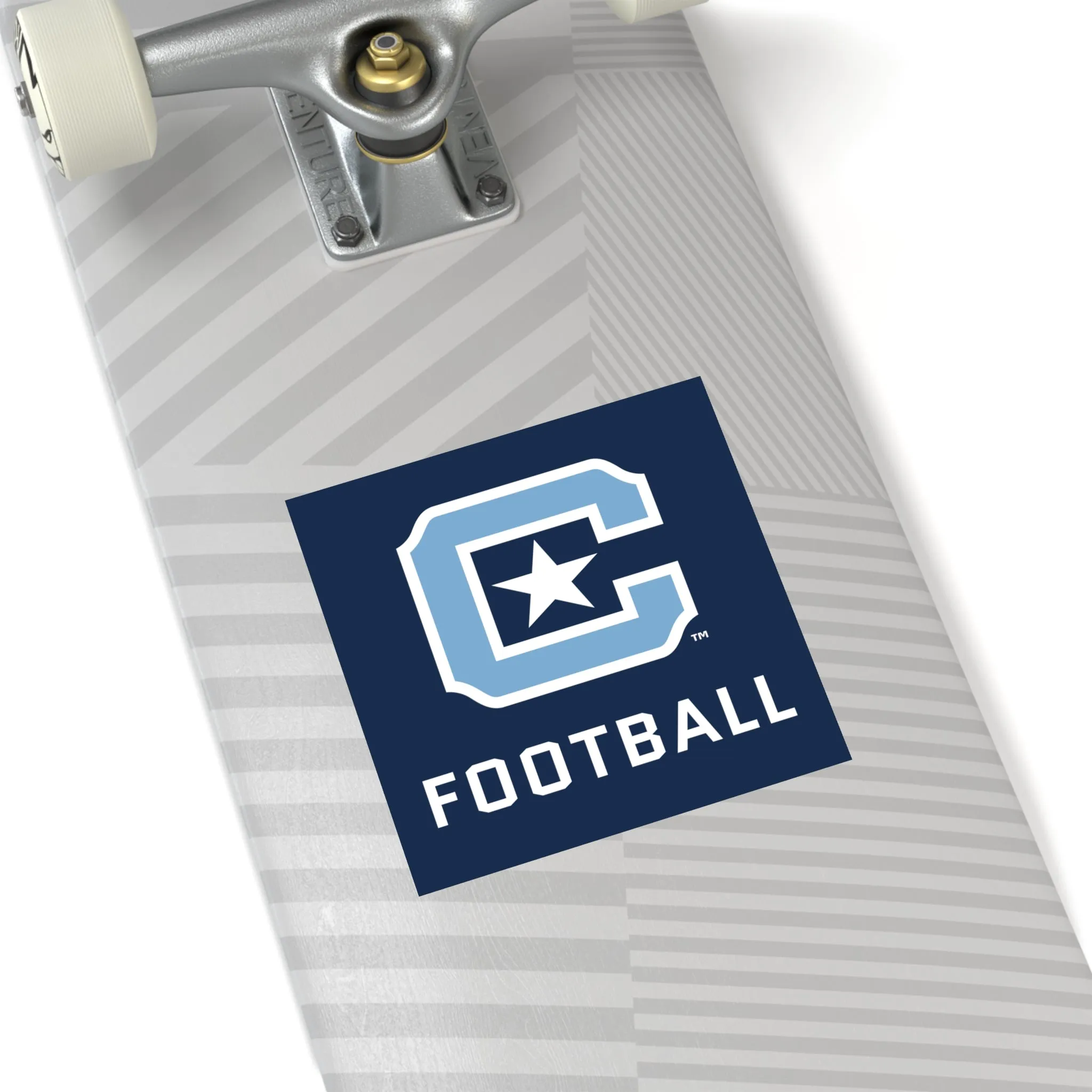 The Citadel Block C Logo, Football, OutdoorStickers, DieCut