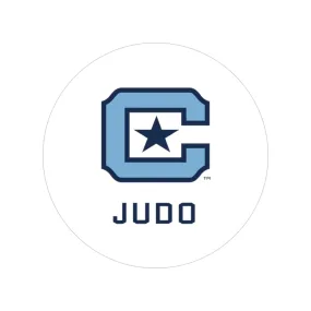 The Citadel, C Star, Sports Club, Judo Transparent Outdoor Stickers, Round