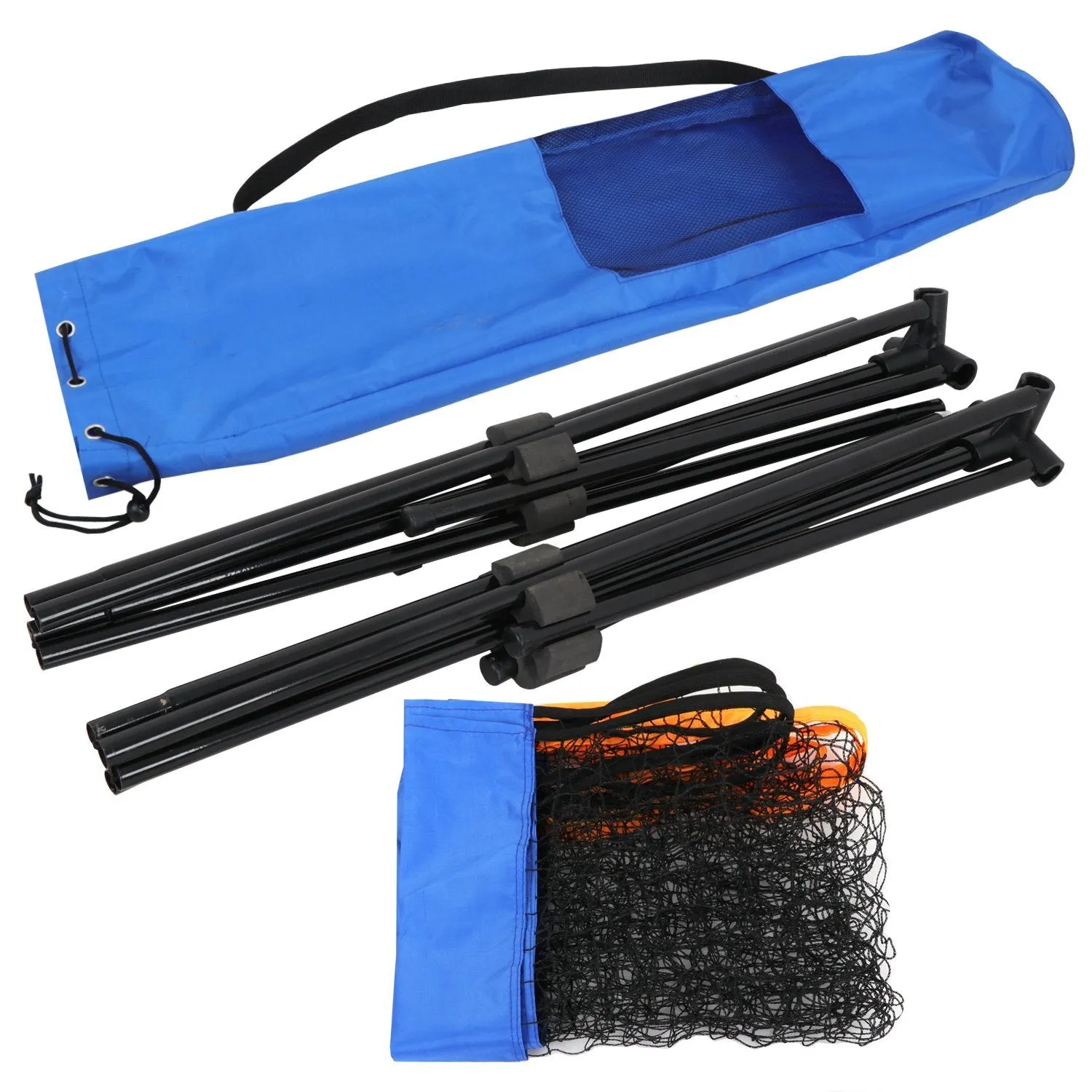 ZENY™ High Portable Badminton Net Beach Volleyball Tennis Sports Training Net Set,10FT*5FT